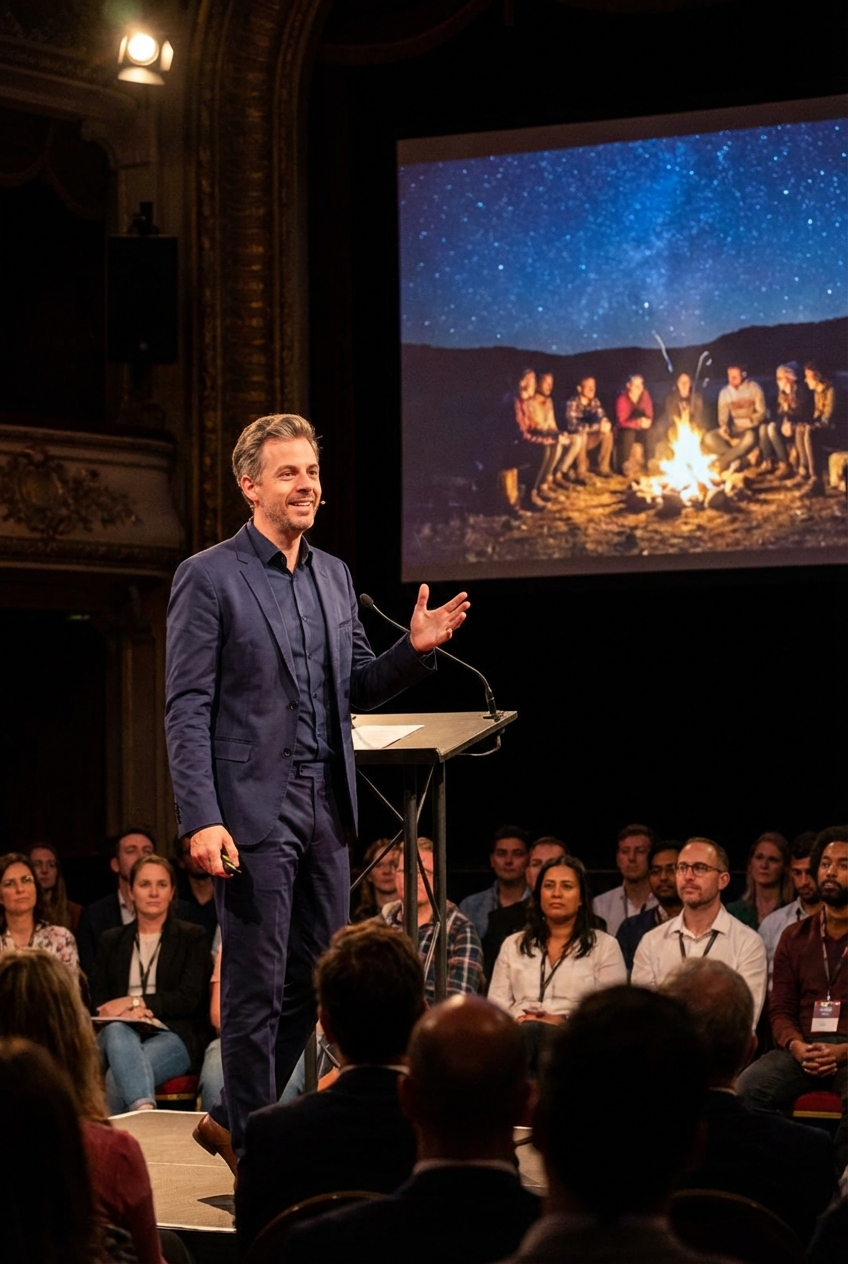 Warum merkt sich dein Gehirn eine Geschichte, aber vergisst deine Folie?